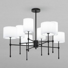 Люстра на штанге Eurosvet Notturno 60162/8 черный в Можге - mozhga.mebel24.online | фото