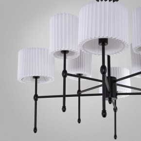 Люстра на штанге Eurosvet Notturno 60162/8 черный в Можге - mozhga.mebel24.online | фото 4