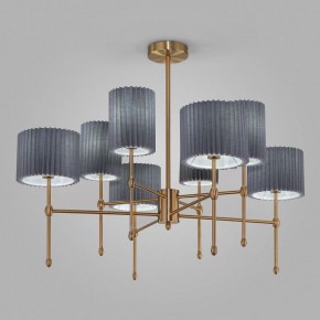 Люстра на штанге Eurosvet Notturno 60162/8 латунь в Можге - mozhga.mebel24.online | фото