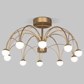 Люстра на штанге Eurosvet Ragno 90031/10 LED золото в Можге - mozhga.mebel24.online | фото