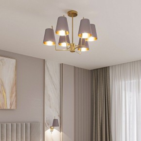 Люстра на штанге Eurosvet Topanga 60173/6 латунь в Можге - mozhga.mebel24.online | фото 3