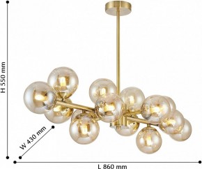 Люстра на штанге Favourite Varietas 2649-14P в Можге - mozhga.mebel24.online | фото 6
