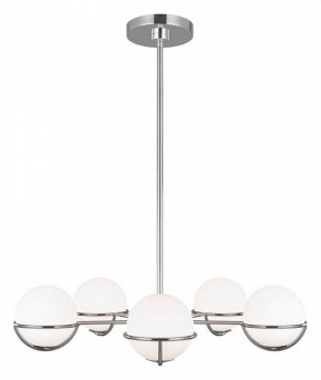 Люстра на штанге Feiss Apollo FE-APOLLO5-PN в Можге - mozhga.mebel24.online | фото