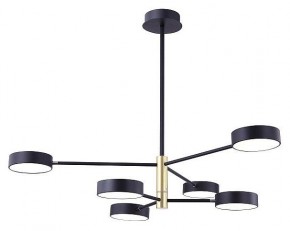 Люстра на штанге Freya Tibo FR6048CL-L6GR в Можге - mozhga.mebel24.online | фото 5