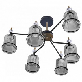 Люстра на штанге Imex MD.4890 MD.4890-6-S COFFEE+FGD в Можге - mozhga.mebel24.online | фото
