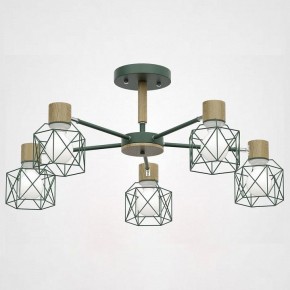 Люстра на штанге Imperiumloft Corf Green CORF-B01 в Можге - mozhga.mebel24.online | фото
