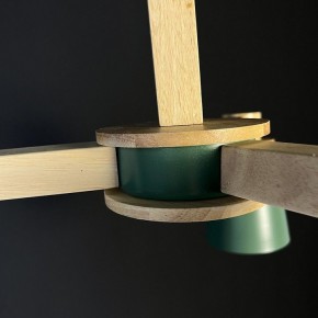 Люстра на штанге Imperiumloft Prop Green prop01 в Можге - mozhga.mebel24.online | фото 8