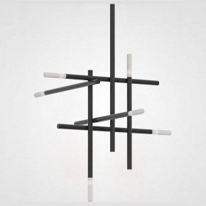 Люстра на штанге Imperiumloft Traverse Black TRAVERSE01 в Можге - mozhga.mebel24.online | фото