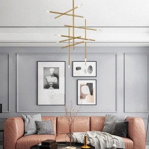 Люстра на штанге Imperiumloft Traverse Gold TRAVERSE01 в Можге - mozhga.mebel24.online | фото 4