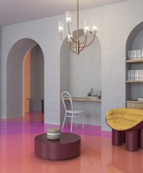 Люстра на штанге Maytoni Arco MOD223PL-06BS в Можге - mozhga.mebel24.online | фото 5