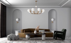 Люстра на штанге Maytoni Rendez-vous MOD109PL-08BS в Можге - mozhga.mebel24.online | фото 2