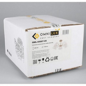 Люстра на штанге Omnilux Rapallo OML-65007-05 в Можге - mozhga.mebel24.online | фото 5