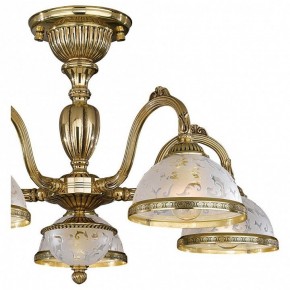 Люстра на штанге Reccagni Angelo 6302 PL 6322/5 в Можге - mozhga.mebel24.online | фото 3