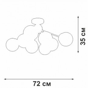 Люстра на штанге Vitaluce V3772 V3772-8/8PL в Можге - mozhga.mebel24.online | фото 4