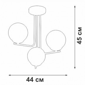 Люстра на штанге Vitaluce V49420 V49420-8/3PL в Можге - mozhga.mebel24.online | фото 2