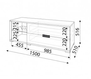Мармарис (гостиная) М03 ТВ-тумба в Можге - mozhga.mebel24.online | фото 2