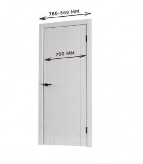 Межкомнатная дверь Bolivar Роялвуд белый (комплект) 700 в Можге - mozhga.mebel24.online | фото