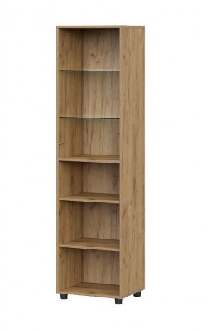 МИЛАН Гостиная (Дуб Золотой/Белый Матовый) модульная в Можге - mozhga.mebel24.online | фото 23