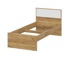МИЛАН Кровать одинарная 900 (Белый матовый) *без основания в Можге - mozhga.mebel24.online | фото