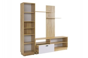 МОДИ К1 Гостиная (белое дерево) в Можге - mozhga.mebel24.online | фото 7
