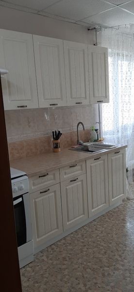 Модульная кухня Луксор клен бирюза в Можге - mozhga.mebel24.online | фото 3