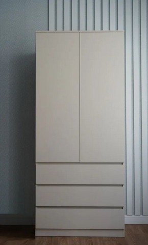 МОРИ МШ 900.2 Шкаф с 2-мя дв. и 3-мя ящ. ВЫСОКИЙ (Сатин) в Можге - mozhga.mebel24.online | фото 1