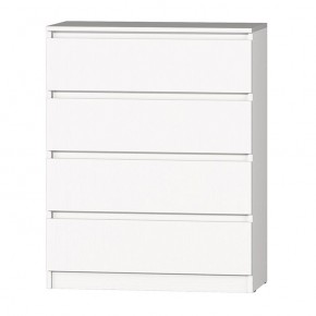 МС "Хилтон" Комод №1 800 (4 ящ.) белый текстурный в Можге - mozhga.mebel24.online | фото 2