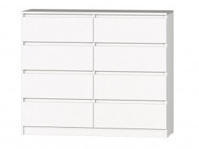 МС "Хилтон" Комод №3 1200 (8 ящ.) белый текстурный в Можге - mozhga.mebel24.online | фото 2