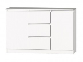 МС "Хилтон" Комод №4 1200 (белый текстурный) в Можге - mozhga.mebel24.online | фото 2