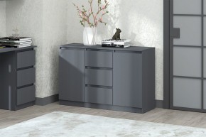 МС "Хилтон" Комод №4 1200 (графит) в Можге - mozhga.mebel24.online | фото
