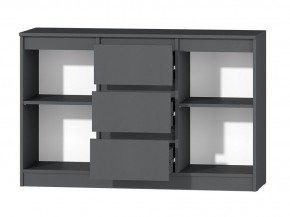 МС "Хилтон" Комод №4 1200 (графит) в Можге - mozhga.mebel24.online | фото 3