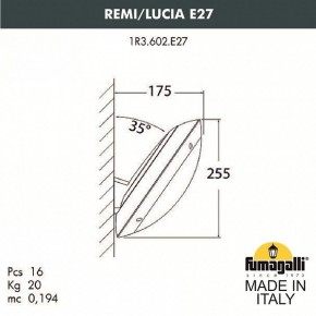 Накладной светильник Fumagalli Lucia 1R3.602.000.AYE27 в Можге - mozhga.mebel24.online | фото 2