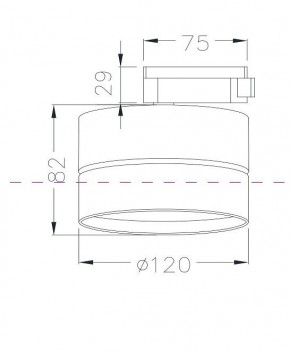 Накладной светильник Maytoni ONDA TR007-1-18W3K-B в Можге - mozhga.mebel24.online | фото 4