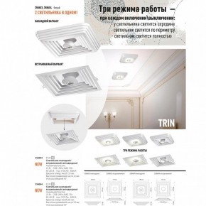Накладной светильник Novotech Trin 358603 в Можге - mozhga.mebel24.online | фото 3