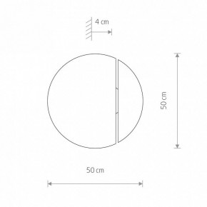 Накладной светильник Nowodvorski Sun Led 7651 в Можге - mozhga.mebel24.online | фото 2