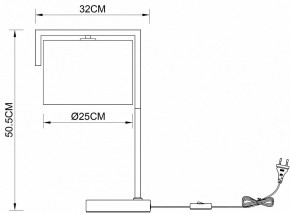 Настольная лампа декоративная Arte Lamp Aperol A5031LT-1PB в Можге - mozhga.mebel24.online | фото 3