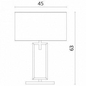 Настольная лампа декоративная Divinare Porta 5933/01 TL-1 в Можге - mozhga.mebel24.online | фото 3