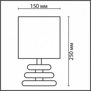 Настольная лампа декоративная Lumion Latza 8126/1Т в Можге - mozhga.mebel24.online | фото 3