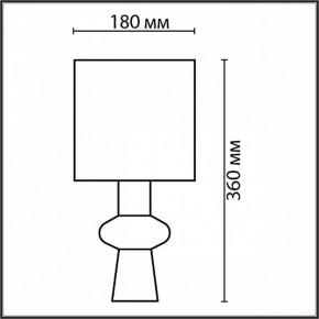 Настольная лампа декоративная Lumion Segi 8129/1Т в Можге - mozhga.mebel24.online | фото 4