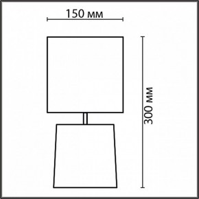 Настольная лампа декоративная Lumion Tanita 8158/1Т в Можге - mozhga.mebel24.online | фото 4