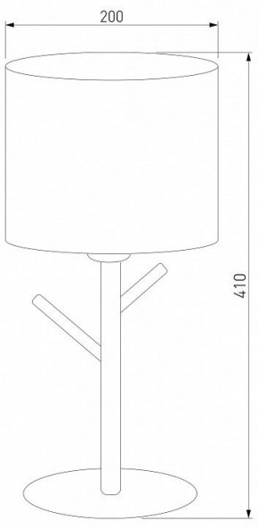 Настольная лампа декоративная TK Lighting Albero 5571 Albero White в Можге - mozhga.mebel24.online | фото 2