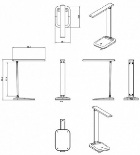 Настольная лампа офисная Arte Lamp London A5124LT-1BK в Можге - mozhga.mebel24.online | фото 2