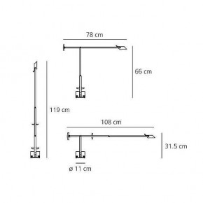 Настольная лампа офисная Artemide  A009210 в Можге - mozhga.mebel24.online | фото 7