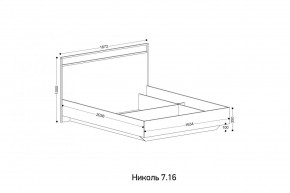 НИКОЛЬ Спальный гарнитур (модульный) в Можге - mozhga.mebel24.online | фото 6