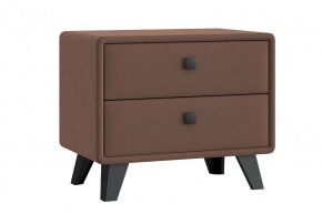НИКОЛЬ Тумба широкая 2 ящика (шоколад) в Можге - mozhga.mebel24.online | фото