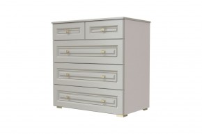 ОЛИМП Комод 5 ящиков (фисташковый) ЛАК в Можге - mozhga.mebel24.online | фото