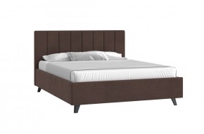 ОЛИВИЯ Кровать с ПМ 1200 (шоколад) в Можге - mozhga.mebel24.online | фото