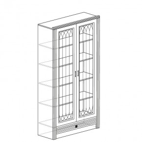 ОРЛЕАН Гостиная (модульная) серый в Можге - mozhga.mebel24.online | фото 3