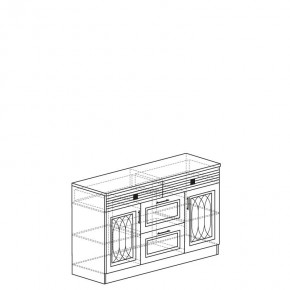 ОРЛЕАН Гостиная (модульная) серый в Можге - mozhga.mebel24.online | фото 9