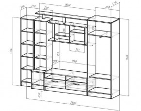 ОСКАР Гостиная (ЯШТ/ЯШС) в Можге - mozhga.mebel24.online | фото 2